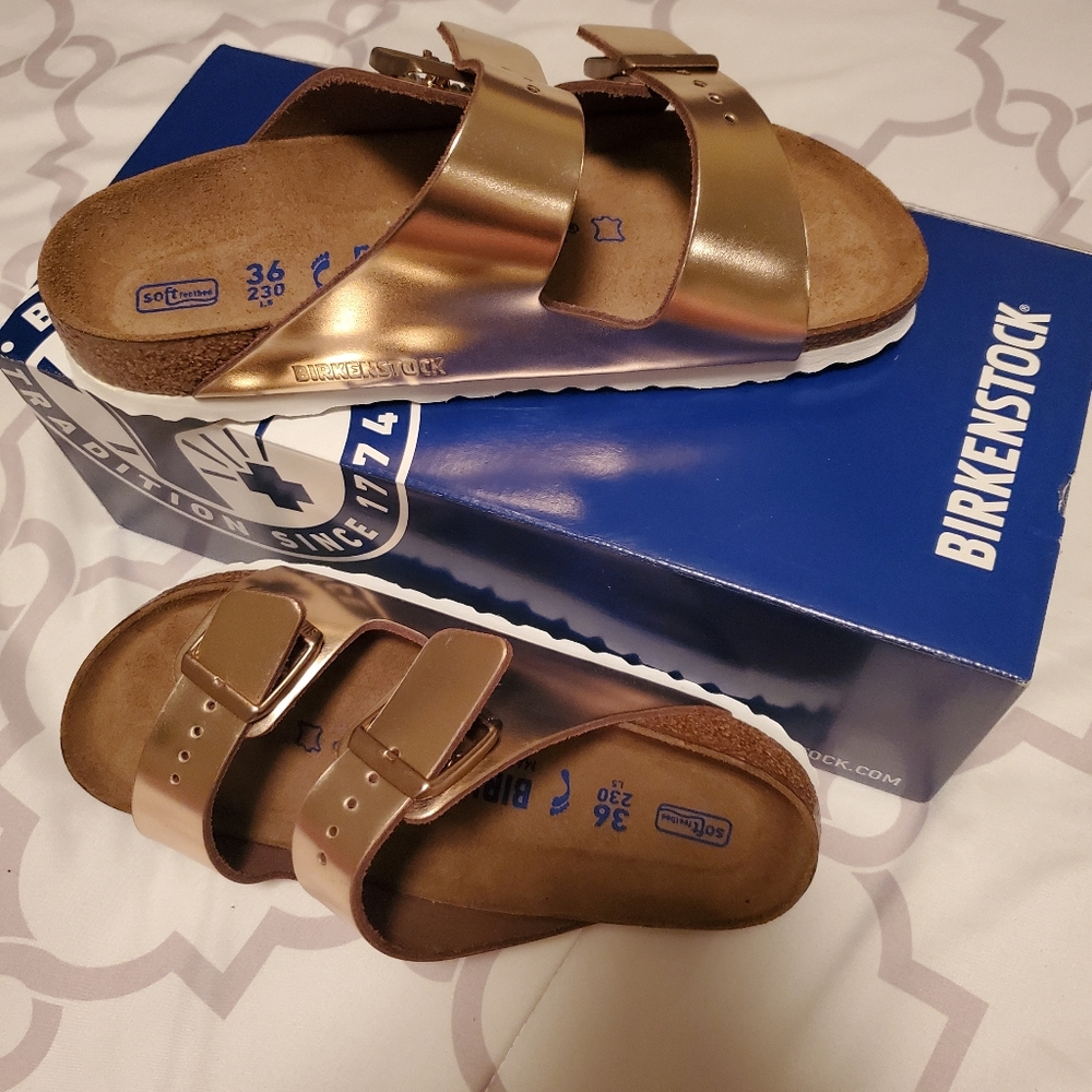 Birkenstock Arizona Rose Gold
